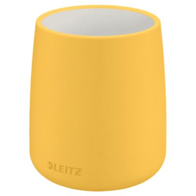 Pliiatsitops Leitz Cosy keraamiline, kollane, ümar 108 x 87 x 87 mm