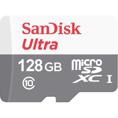 Mälukaart Sandisk Secure Digital SDXC Micro Ultra Lite 128GB (100MB/s,A1/Class 10 UHS-1)
