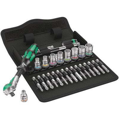 Wera 8100 SA 9 Zyklop Speed- Ratchet Set, 1/4  Drive imperial