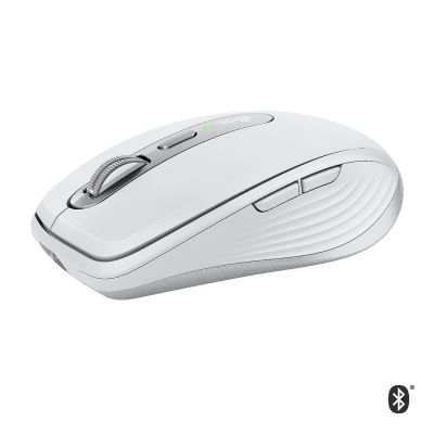 Hiir Logitech MX Anywhere Mouse 3 for Mac, helehall, wireless 200dpi-4000dpi, 6-button,Darkfield Laser Tracking, USB-C, Unifying/Bluetooth