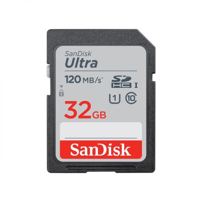 Flash memory card - 32 GB SanDisk Ultra® SDHC™ UHS-I card