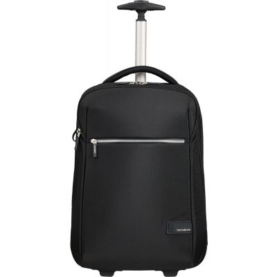 Sülearvuti seljakott Samsonite Litepoint, 17,3", must, 2 ratast, väljatõmmatav käepide, 10,5" tahvelarvuti tasku, 32,5x48x20cm, 30L, 1,3kg