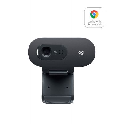 Logitech C505 HD Webcam with Long Range Microphone