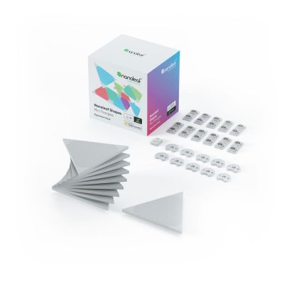 Nanoleaf|Shapes Triangles Mini Expansion Pack (10 panels)|1 x 0.54 W|16M+ colours|2.4GHz WiFi b/g/n;
