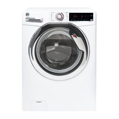 Hoover | H3WS437TAMCE/1-S | Washing Machine | Energy efficiency class A | Front loading | Washing capacity 7 kg | 1300 RPM | Depth 45 cm | Width 60 cm | Display | LCD | Steam function | NFC | White