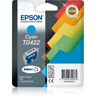 Tint Epson T0422 Stylus C82/CX5200/CX5400 Cyan 420lk@5%