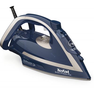 TEFAL | FV6872E0 | Steam Iron | 2800 W | Water tank capacity 270 ml | Continuous steam 40 g/min | Blue/Silver