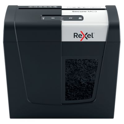 Rexel Secure MC3 Whisper-Shred Micro Cut Paper Shredder P5