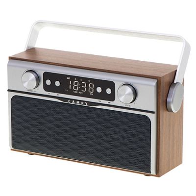 Camry | CR 1183 | Bluetooth Radio | 16 W | AUX in | Wooden