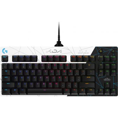 LOGITECH G PRO TKL LOL Corded Mechanical Gaming Keyboard - K/DA - US INT'L - USB - TACTILE