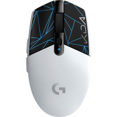 Hiir LOGITECH G305 League of Legends Edition - valge, Juhtmevaba/Wireless, Lightspeed, 1ms 12000dpi 40G 400ips, 6-buttons, HERO sensor, 2YW