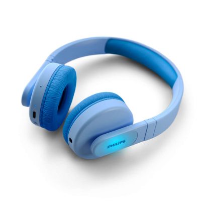 Philips Kids wireless on-ear headphones TAK4206BL/00, Volume limited 