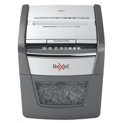Rexel Optimum AutoFeed 45X Automatic Cross Cut Paper Shredder P4