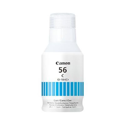 Ink Canon GI-56Cyan Ink Refill Bottle 135ml 14000lk GX6050 GX7050