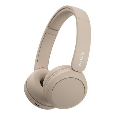 Juhtmevabad kõrvaklapid Sony, 40h,kõrva pealsed,beež