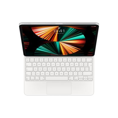 Apple | White | iPad | Magic Keyboard for Apple 12.9-inch iPad Pro (3rd - 6th gen) INT | Compact Keyboard | Wireless | EN | Smart Connector | Wireless connection