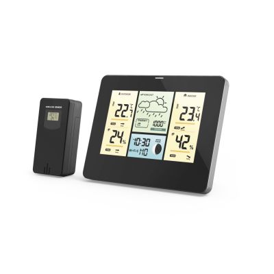 Hama WLAN Weather Station with App, Outdoor Sensor, Thermometer/Hygrometer/Barometer