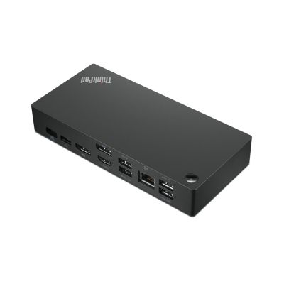 Lenovo ThinkPad Universal  USB USB-C Dock - EU 40AY0090EU-02 Docking station Ethernet LAN (RJ-45) ports 1 VGA (D-Sub) ports quantity 1 DisplayPorts quantity 2 USB 3.0 (3.1 Gen 1) Type-C ports quantit