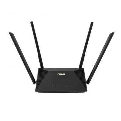 Asus | Wireless AX1800 Dual Band Gigabit Router, UK | RT-AX53U | 1201+600 Mbit/s | Mbit/s | Ethernet LAN (RJ-45) ports 4 | Mesh Support No | MU-MiMO Yes | No mobile broadband | Antenna type  External