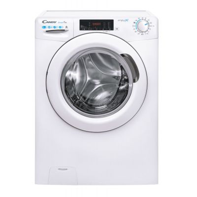Candy Washing Machine with Dryer | CSOW 4855TWE/1-S | Energy efficiency class C/E | Front loading | Washing capacity 8 kg | 1400 RPM | Depth 53 cm | Width 60 cm | Display | Digit | Drying system | Dr