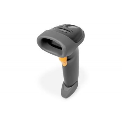 Ribakoodilugeja DIGITUS 2D Barcode Scanner bi-directional 200scans/sec koos alusega, USB-RJ45 kaabel