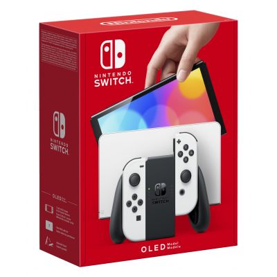 Konsool Nintendo Switch OLED, valge