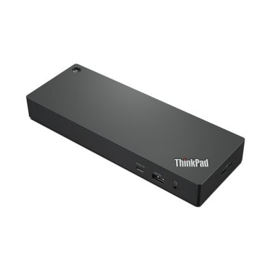 Lenovo Universal Thunderbolt 4 Dock (Max displays: 4/Max resolution: 8K/60Hz/Supports: 4x4K/60Hz or 1x8K/1xEthernet LAN (RJ-45)/WiFi/2xDP 1.4/1xHDMI 2.1/4xUSB 3.1 (1 always-on)/1xThunderbolt 4 downst