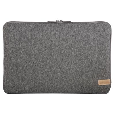 Sülearvuti ümbris Hama Jersey Laptop Sleeve 14.1" Dark Grey, tumehall, lukuga, sisemõõt 35x1x26cm, 230gr