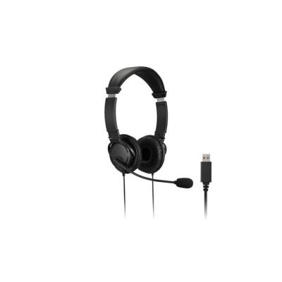 Kensington Hi-Fi USB Headphones with Mic & Volume Control Button