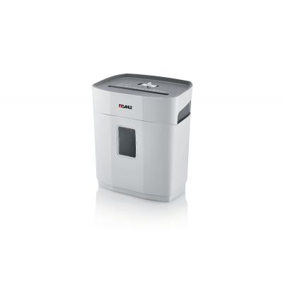 Paberipurustaja DAHLE PaperSAFE 140, 5x18mm, P4/F1/T4/E3,10 lehte.12L,krediitkaardid,klambrid, valge/hall