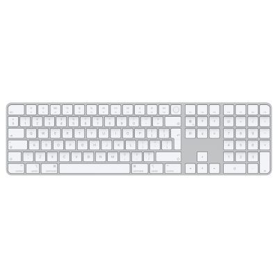 Klaviatuur Apple Magic Keyboard with Touch ID, Num.KP, ENG, hõbe