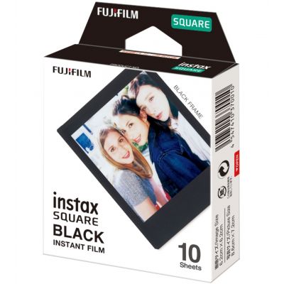 Fujifilm Instax Square 1x10 Black Frame