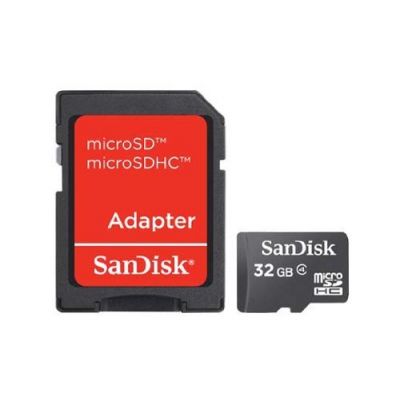 Mälukaart Sandisk microSD + Adapter 32 GB