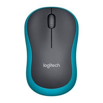 Hiir Logitech M185 Wireless Compact Mouse Blue, EER Orient Packaging