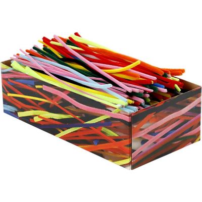 Karvatraat, Creativ assortii värvid, pikkus 30cm, d 4+6+9 mm, 700 tk