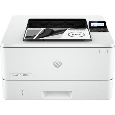 Laserprinter HP LaserJet Pro 4002dn must-valge laser 40ppm 4800x600dpi duplex USB Lan