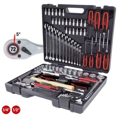 KS Tools 1/4 +3/8 +1/2  Univers. Tool-Set 97-pieces 917.0797