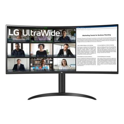 LG 34WR55QK-B | 34 " | VA | 21:9 | 100 Hz | 5 ms | 3440 x 1440 pixels | 300 cd/m | HDMI ports quantity 2 | Warranty 24 month(s)
