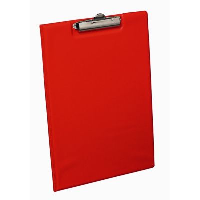 4210-09 FOLDOVER CLIPBOARD A4, RED