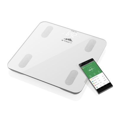 ETA | Smart Personal Scale | Vital Fit ETA678190000 | Body analyzer | Maximum weight (capacity) 180 kg | Accuracy 100 g | Body Mass Index (BMI) measuring | White