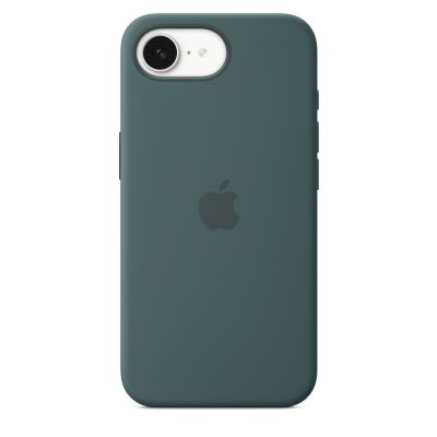 iPhone16e Silicone Case, Lake Green