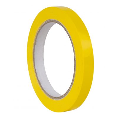 Yellow adhesive tape 12 mm x 66 m, Apli