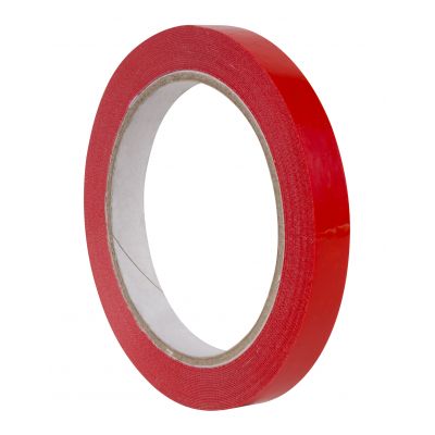 Red adhesive tape 12 mm x 66 m, Apli