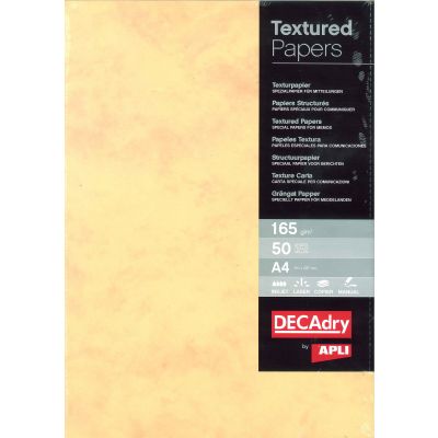 Gold marble textured paper A4 165 g 50 sheets
