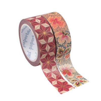 Metallic Washi Tape 15mmx5m, 2 Pack Art Tapes Adhesive - 15mmx5m