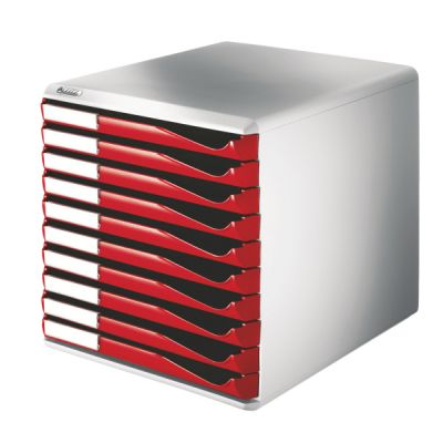 Form Set Leitz 10-drawer, red