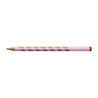 Graphite pencil Stabilo EASYgraph, ergonomic, for right-handers, Pastel pink
