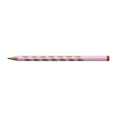 Graphite pencil Stabilo EASYgraph, ergonomic, for right-handers, Pastel pink