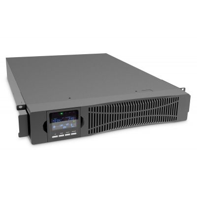 DIGITUS OnLine UPS, rack/tower, 1500VA, 1500W, LCD, 8 x C13, 1 x C19, RS-232, USB, RJ45, SNMP card (optional), relay card (optional) | Digitus | OnLine UPS | OnLine UPS Modul, 1500VA/1500W | 1500 VA