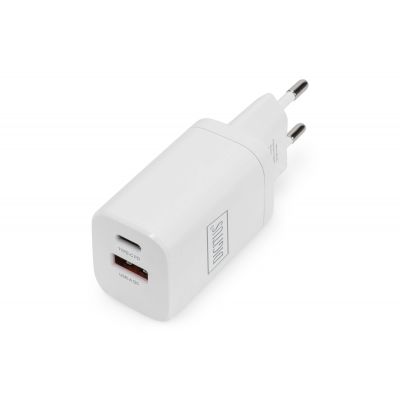 Digitus | USB Charger 1x USB-A/1x USB-C, 30W | DA-10062